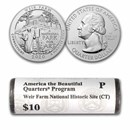 2020-P ATB Quarter Weir Farm National Historic Site 40-Coin Roll