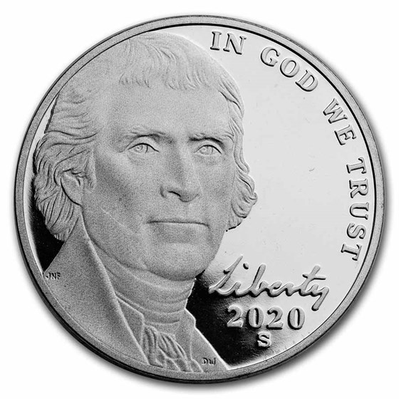 Buy 2020-S Jefferson Nickel 40-Coin Roll Proof | APMEX