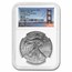 2020 (S) Silver Eagle MS-70 NGC (ER, Golden Gate Bridge Label)