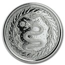 2020 Samoa 1 oz Silver Serpent of Milan BU