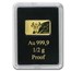 2020 Solomon Islands 1/2 Gram Gold Zodiac Ingot (Taurus)