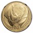 2020 South Africa 1 oz Proof Gold Big Five Rhino PF-70 UCAM NGC