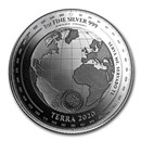 2020 Tokelau 1 oz Silver $5 Terra BU