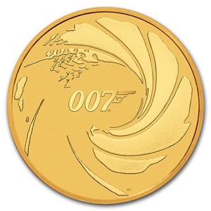 Buy 2020 Tuvalu 1 Oz Gold James Bond 007 Bu 