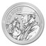 2020 Tuvalu 1 oz Silver John Wayne BU