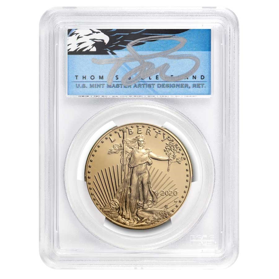 2020-W 1 oz Proof American Gold Eagle PR-70 PCGS (FS, Cleveland)