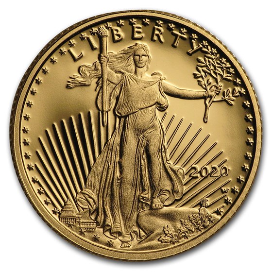 Buy 2020 W 1 oz Proof Gold Eagle with Box & COA | APMEX