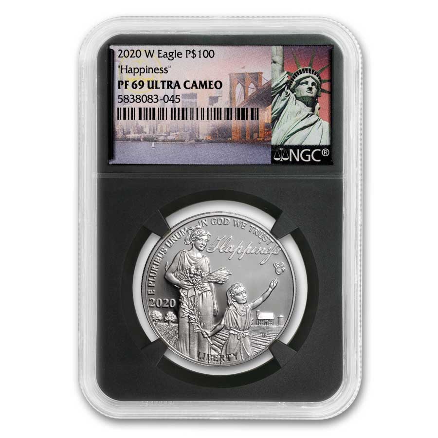 2020-W 1 oz Proof American Platinum Eagle PF-69 NGC