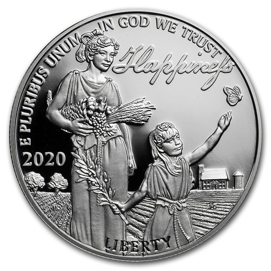 2020-W 1 oz Proof American Platinum Eagle (w/Box & COA)