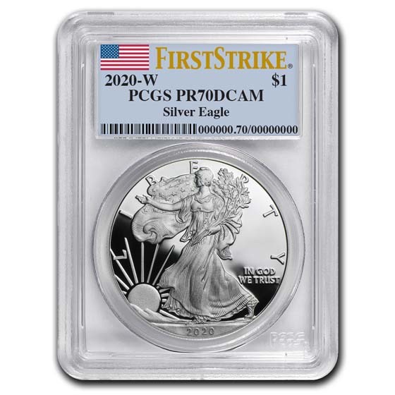 2020-W American Silver Eagle PR-70 PCGS (FS)