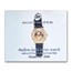 2021 1/4 oz Gold American Eagle Leather Band Watch