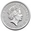 2021 1 oz Silver Britannia (25-Coin MintDirect® Tube)