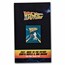 2021 35 gram Silver Foil Back to the Future Doc & Marty Poster