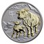 2021 AUS Year of the Ox 1 oz Silver Trio (SIII, w/box & COA)