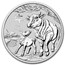 2021 Australia 1 kilo Silver Lunar Ox BU (Series III)