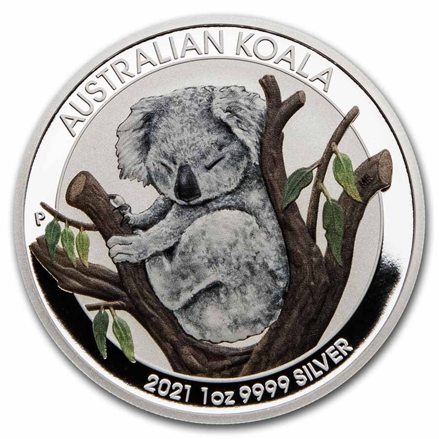 2021 Australia 1 oz Silver Koala BU (ANDA Brisbane Special)