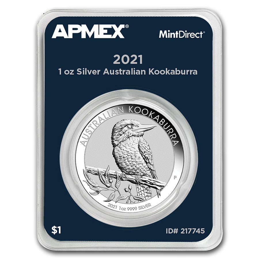 Buy 2021 Australia 1 oz Silver Kookaburra (MintDirect® Single) | APMEX