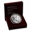 2021 Austria Proof Silver €10 Language of Flowers (Rose)