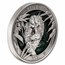 2021 Barbados 3 oz Silver Colors of Wildlife: Tiger