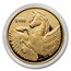 2021 BVI 1 oz Gold Pegasus Reverse Cameo BU