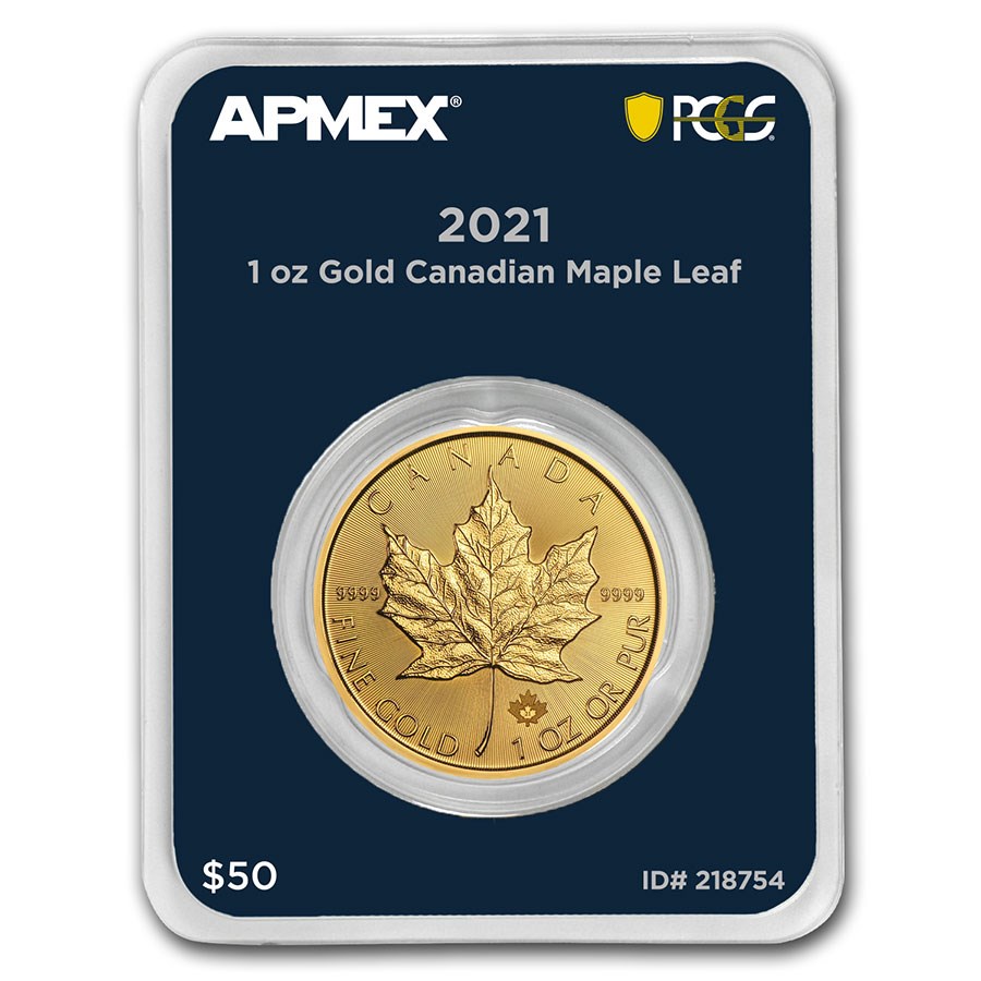 2021 Canada 1 oz Gold Maple Leaf (MD® Premier Single + PCGS FS)