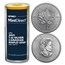 2021 Canada 1 oz Silver Maple Leaf (25-Coin MintDirect® Tube)