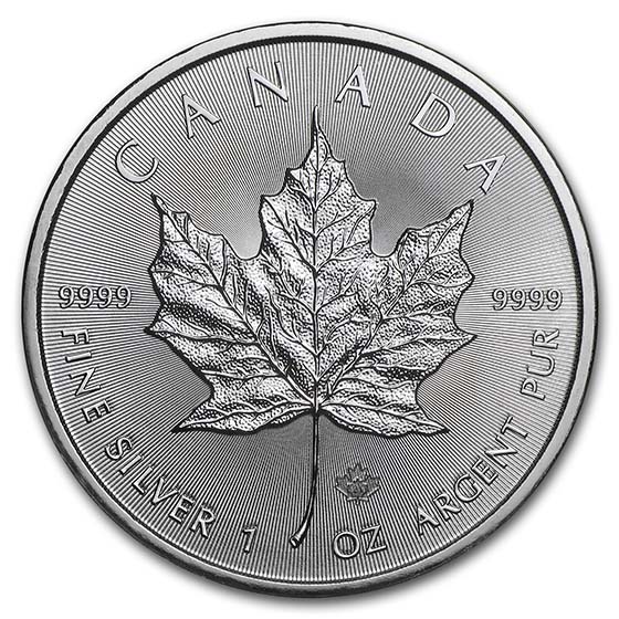 Buy 2021 Canadian 1 oz Silver Maple Leaf BU | APMEX
