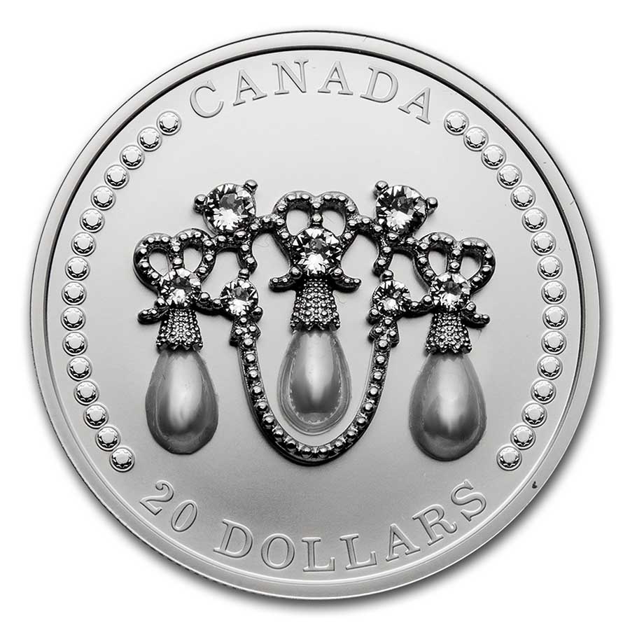 2021 Canada Silver $20 Elizabeth II's Lover's Knot Tiara