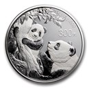 2021 China 1 kilo Silver Panda Proof (w/Box & COA)