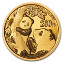 2021 China 15 gram Gold Panda BU (Sealed)