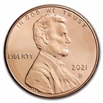 2021-D Lincoln Cent BU (Red)