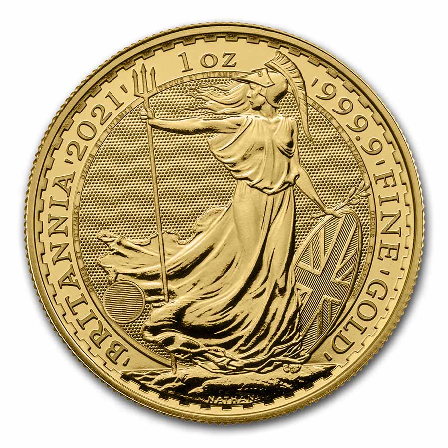 Buy 2021 1 oz Gold Britannia BU | Great Britain | APMEX
