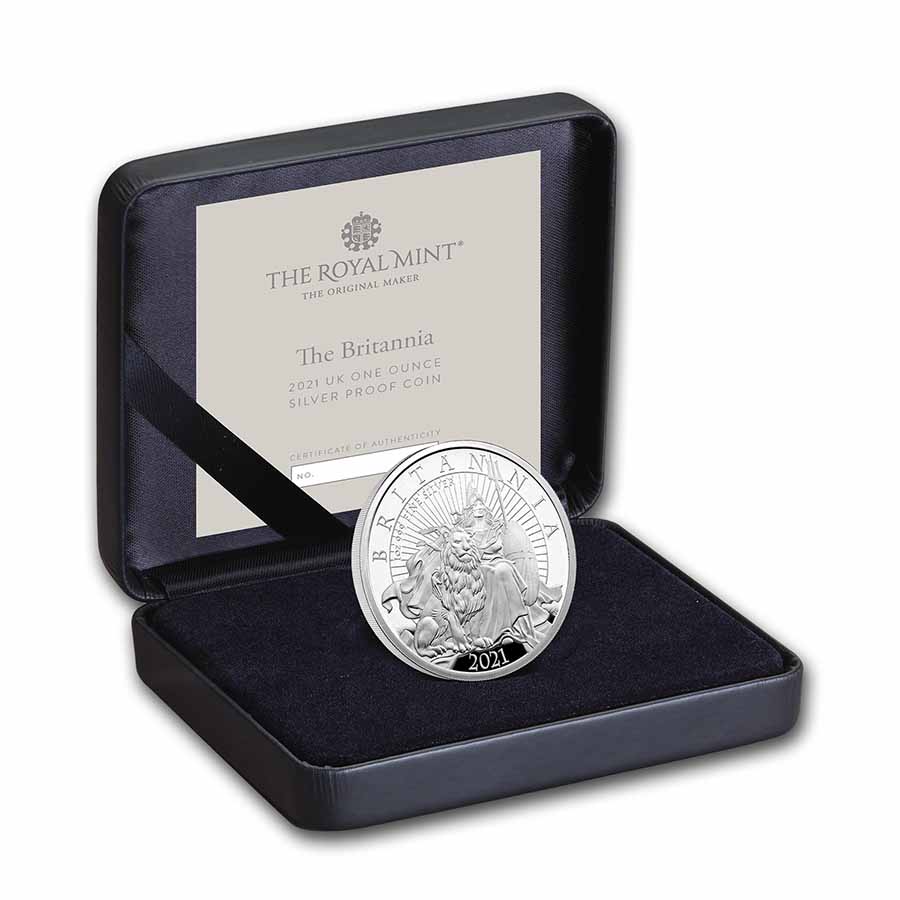 Buy 2021 Great Britain 1 Oz Silver Britannia Proof | APMEX