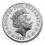 2021 Great Britain 2 oz Silver The Gothic Crown (Portrait)