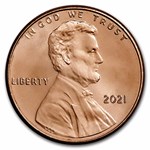 2021 Lincoln Cent BU (Red)