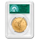 2021 Mexico 1 oz Gold Libertad MS-70 PCGS (FS, Green Label)