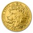 2021 Niue 1/2 oz Gold Czech Lion BU