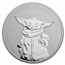 2021 Niue 1 oz Ag $2 Grogu "Baby Yoda" (MD® Premier + PCGS FS)