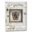 2021 Niue 1 oz Ag $2 Harry Potter Gryffindor Crest Shaped Coin