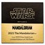 2021 Niue 1 oz Au $250 The Mandalorian Classic Prf (w/Box & COA)