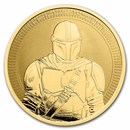 2021 Niue 1 oz Gold $250 Star Wars: The Mandalorian BU