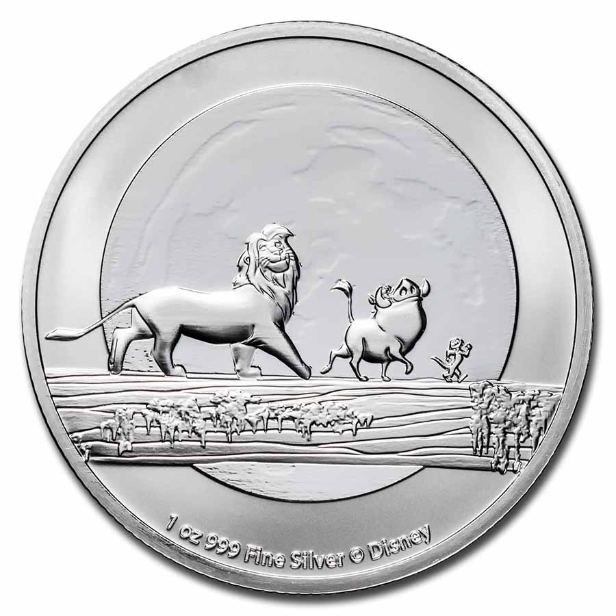 Buy Lion King Hakuna Matata 1 oz Silver Coin 2021 | APMEX