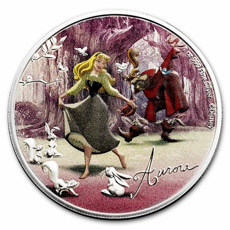 Disney's Sleeping Beauty - 1 oz. Pure Silver Coin (2019)
