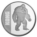 2021 Niue 1 oz Silver $2 Kong Coin BU