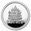 2021 Niue 1 oz Silver $2 Tetris™ Cathedral Proof