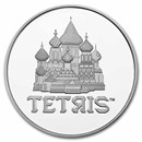 2021 Niue 1 oz Silver $2 Tetris™ St. Basil's Cathedral BU