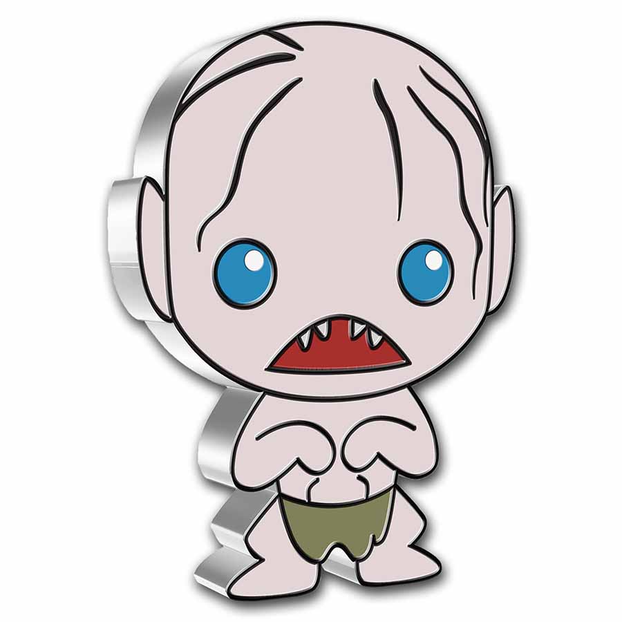 Buy 2021 Niue 1 oz Silver Chibi Coin Collection: Gollum | APMEX