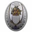 2021 Niue Silver Faberge Eggs: The Basket of Flowers Egg