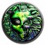 2021 Palau 3 oz Silver Black Proof Cyborg Revolution: Alien