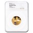 2021 Palau 5 oz Gold Tiffany Art Metropolis: Notre Dame PF-70 NGC